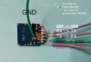 ESP-02s connection